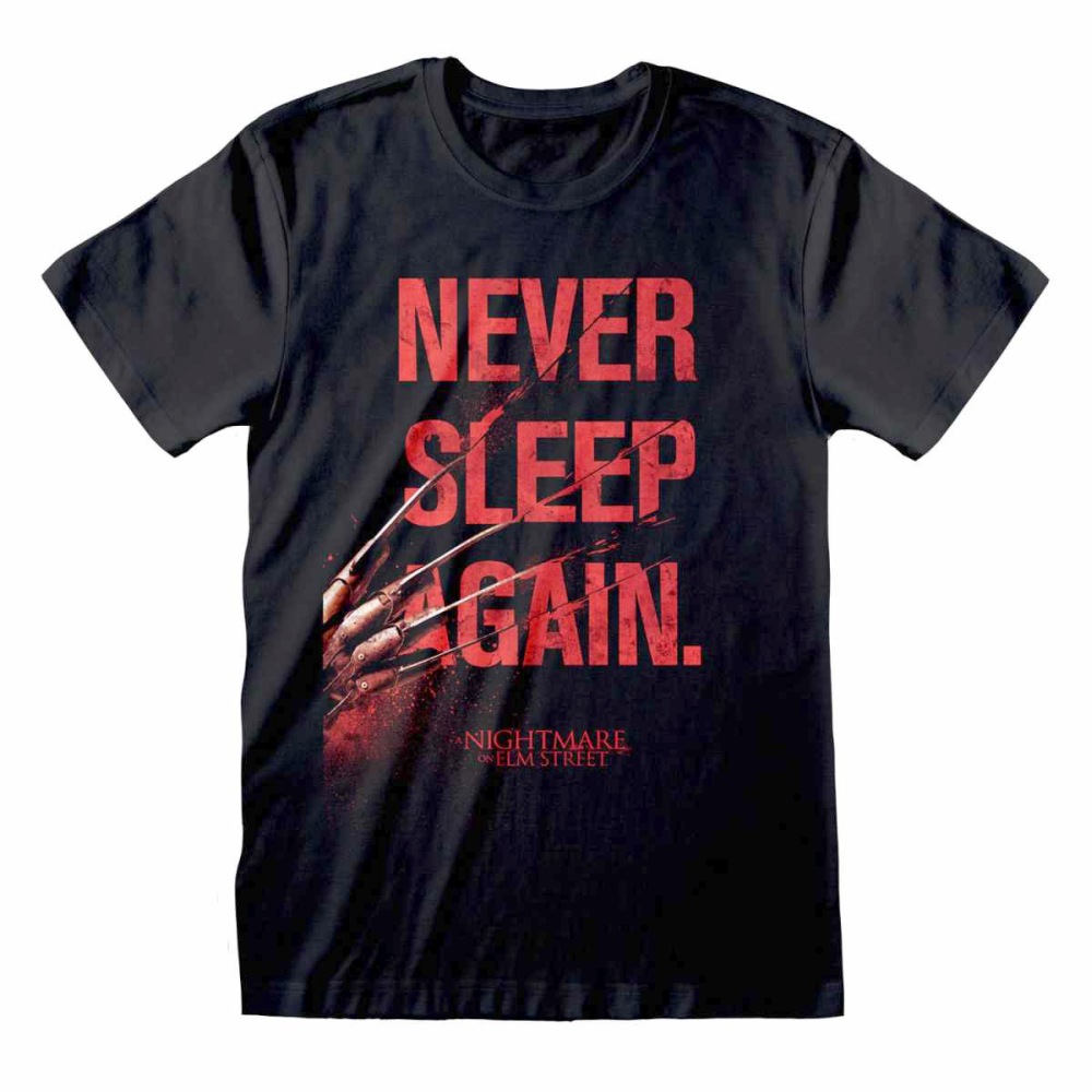 A Nightmare On Elm Street - Never Sleep Again Mens T-shirt - Black